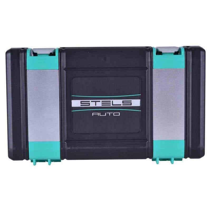 Jogo de Soquetes 1/4 POL Kit com 57 Peças e Catraca STELS