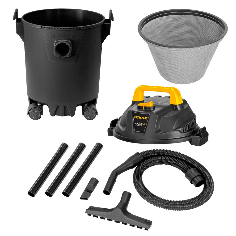 Aspirador de Sólidos e Líquidos 1400W 12L AHS 1412 127V - SCHULZ