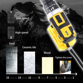 Parafusadeira Furadeira 48V 2 Baterias Com Maleta e Acessórios Completo.